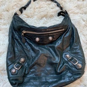 Authentic Balenciaga leather purse